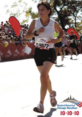 Mrs. Martinez runs Chicago marathon